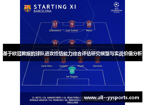 基于欧冠数据的球队进攻终结能力综合评估研究模型与实战价值分析